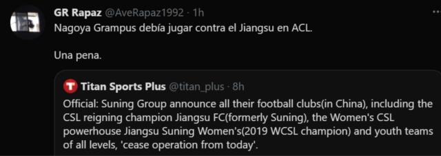 开云体育-中超冠军快没了？亚冠对手球迷登陆体坛加询问情况